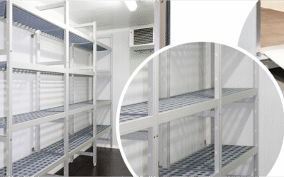 Interior de una cámara frigorífica de 6m3 en alquiler