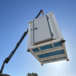 Camara frigorifica de facil desplazamiento y de facil instalacion